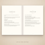 Páginas interiores: cartas I y II