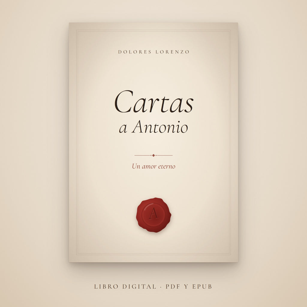 Cubierta de Cartas a Antonio. Libro digital en PDF y EPUB